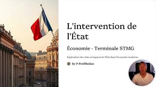 BAC STMG 2025 ECONOMIE lIntervention de lEtat [upl. by Sibilla]