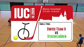 Small Final 3rd vs 4th  European Championships 2019 IUC  Swiss Team 2 vs Stachelbären [upl. by Annoyk]