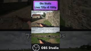 live em 720p ou 1080p Qual a real diferença Tutorial Obs Studio [upl. by Rednasela363]