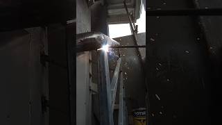 Fullwelding of railing welding shortsvideo [upl. by Nayarb]