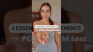 4 Essential Supplements for PCOS Weight Loss pcos [upl. by Elletnahc]