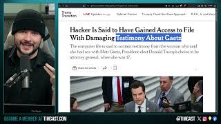 Media Claims HACKER Stole Compromising Info On Matt Gaetz DEEP STATE IS TERRIFIED Of AG Matt Gaetz [upl. by Seiber301]