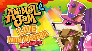 Animal Jam LIVE with WisteriaMoon Pride Edition [upl. by Annet613]