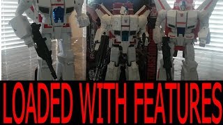 Hasbro Siege Jetfire Skyfire Commander Class VS FT VS Daca Toys [upl. by Sral123]