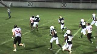 Charleroi vs Monessen 2011 ALUMNI GAME 3RD QTR [upl. by Giorgi]