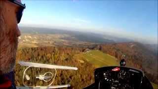 BEZMIECHOWA LOT ŻAGLOWY SZYBOWCEM Glider flight Extreme flying Start gravity [upl. by Luhe344]