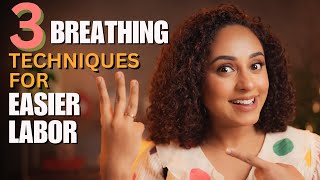 BREATHING Techniques for EASIER LABOR  Pearle Maaney [upl. by Weaks948]