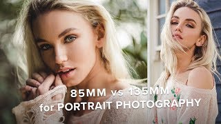 85mm vs 135mm for Portrait Photography [upl. by Ranjiv]