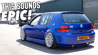 406BHP SUPERCHARGED MK4 R32 The BEST SOUNDING Golf EVER [upl. by Zasuwa142]