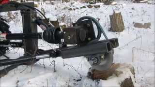 SubCompact Stump Grinder First Cut [upl. by Brady135]