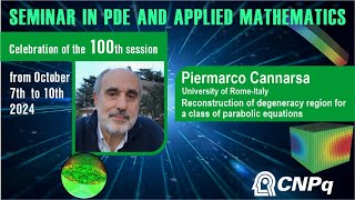 PLENARY TALK BY PIERMARCO CANNARSASESSION 100 [upl. by Metcalf]