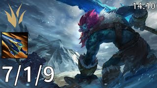 Trundle Jungle vs Skarner  EUW Master  Patch 1410 [upl. by Lemhaj257]