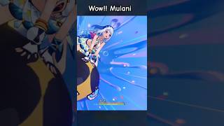 IS MULANI THE BEST HYDRO QUEEN genshin shorts mulani surfing trending hydro mulaniedit [upl. by Enellij]