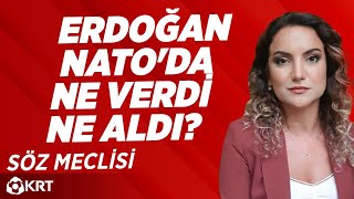 Erdoğan NATOda Ne Verdi Ne Aldı  Çiğdem Akdemir Söz Meclisi KRT TV de [upl. by Neladgam]