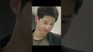 His smile at the end😩❤ Kdrama Descendents Of The Sun🎭 songjoongki songhyekyo [upl. by Acceber]