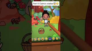 CLAIRES STALKER😱😬WITH VOICE Toca boca roleplay [upl. by Cathy270]