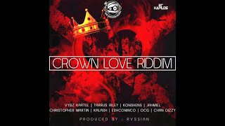 Crown Love Riddim Lyric Video [upl. by Abana143]