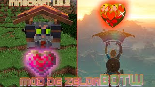 The Legend of Zelda BOTW Mod para MINECRAFT 1192 ⚔️🛡️Link en descripcion [upl. by Geraldina]