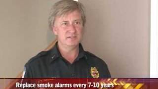 Change batteries in smoke and carbon monoxide alarms [upl. by Arua]