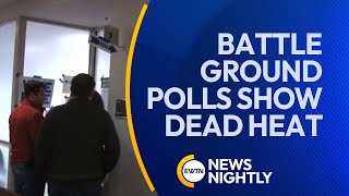 Harris vs Trump Battleground Polls Show Dead Heat as Key Voter Group Emerges  EWTN News Nightly [upl. by Darees309]