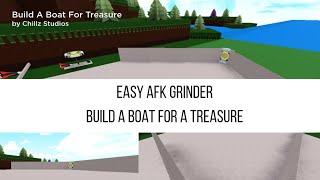 EASY AFK GRINDER  BUILD A BOAT FOR A TREASURE [upl. by June]