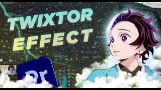 Twixtor Effect  Super Slow Mo  Premiere Pro Tutorial [upl. by Einehpets413]