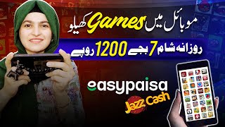 Easypaisa JazzCash New Earning Gaming App 2024Live Withdraw🔥New Earning App today in Pakistan 2024 [upl. by Enitsirhc]