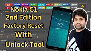 Nokia C1 Second Edition Factory Reset  Frp Bypass With Unlock Tool  Za Mobile Tech [upl. by Hallee]