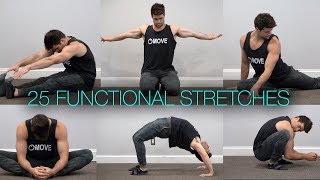 Full Body Flexibility  25 of the Best Stretches [upl. by Ahsena367]