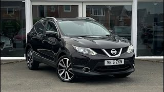 VE15ZKN  Nissan Qashqai TEKNA  Walkthrough  Angus MacKinnon Ltd [upl. by Renner320]