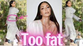 Kim Kardashian reveals her middleaged obese body in an unedited photo [upl. by Dammahum]