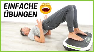 10 Minuten Workout VIBRATIONSPLATTE Übungen Anfänger Vibrationsplatte Donnerberg [upl. by Dalenna]