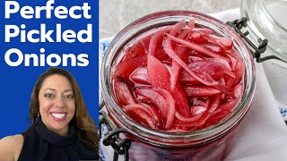 Perfect Pickled Onions  How to make pickled onions and uses  Homemade Pickled Onions Recipe [upl. by Ahsieki]