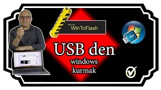 Windows 7 iso dosyasını Flash belleğe yüklemek [upl. by Capriola]