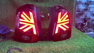 Toyota Etios Liva modified led taillights by CustomLights 9717515210 [upl. by Lydia]