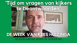 Oekraïnevlogger Kees Huizinga ‘Tijd om vragen van kijkers te beantwoorden’ [upl. by Lacie621]