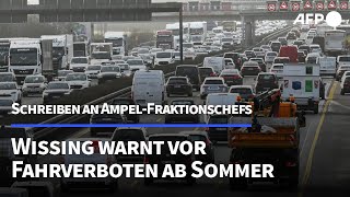 Wissing warnt AmpelKoalition vor Autofahrverboten ab Sommer  AFP [upl. by Disario]