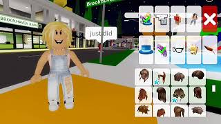 Dressing up as KARINA KarinaOMG from SIS vs BRO💖💙 in Roblox  ♡ZeesLeaf ♡ [upl. by Nosraep]