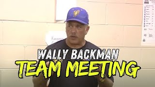 Wally Backman Team Meeting  Missed Signs 320 [upl. by Lati]