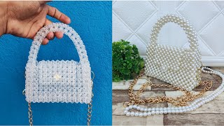 Bolsa de Pérolas Luxo Parte 2 Beader Bag [upl. by Nylrahs]