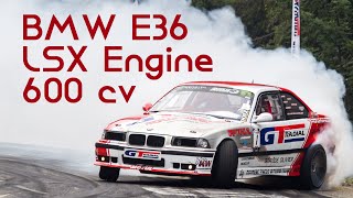 BMW E36 powered by LSX Engine  600 HP  Benjamin Boulbes [upl. by Aivlys]