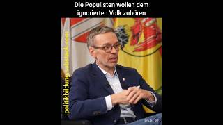 Kickl über Populismus [upl. by Ibot867]