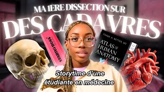 JAI ETUDIÉ SUR DES CADAVRES storytime  petit vlog [upl. by Koo]