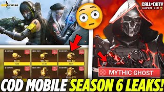 NEW Mythic Ghost In Season 6  Double CP  Lucky Draw Update  More Collaborations Codm [upl. by Blancha822]