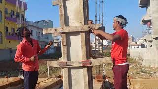 Plywood shuttering for columns 18inch by 9inch 189 inch shuttering [upl. by Merell523]