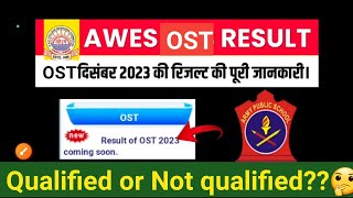 AWES OST Exam Result  Score card downlod  Qualified or not Qualified for APS awes aps teacher [upl. by Nnayllas]