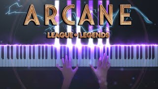 I played Arcane Season 1 tracks on piano [upl. by Cordelia]