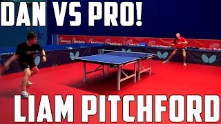 Liam Pitchford vs TableTennisDailys Dan [upl. by Moriarty]