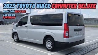 THE NEW 2023 TOYOTA HIACE COMMUTER DELUXE MT  PHILIPPINE EDITION [upl. by Casady372]