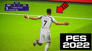 PES 2022 GAMEPLAY  PROVO PES 2022 per la PRIMA VOLTA Beta Demo PS5 [upl. by Karel818]